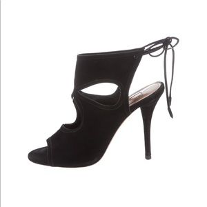 Aquazzura ‘sexy thing’ black sandals | size 6.5